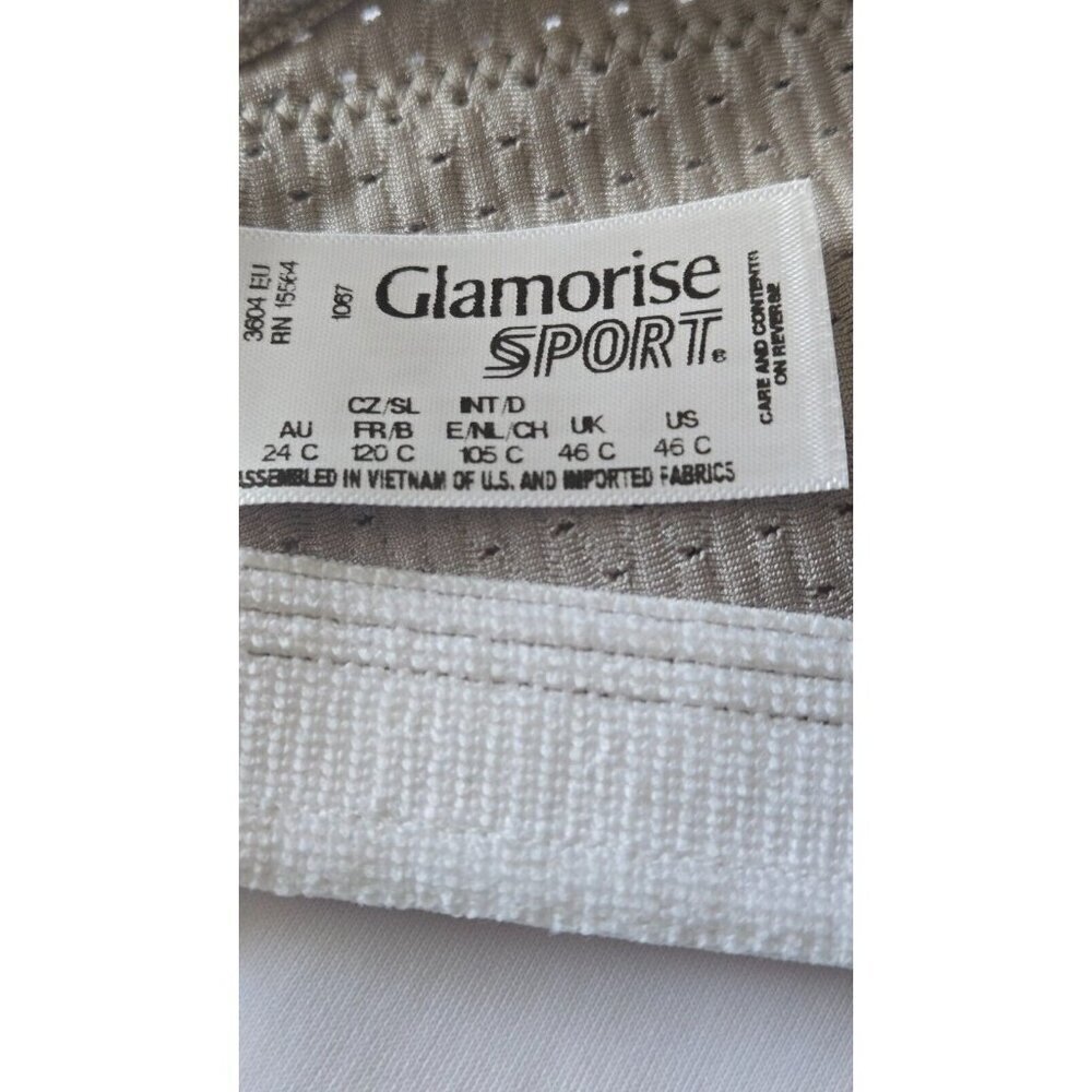 Glamorise sport 1067 Women's No-Bounce Camisole Elite Sports Bra Size 46C - Picture 10 of 10